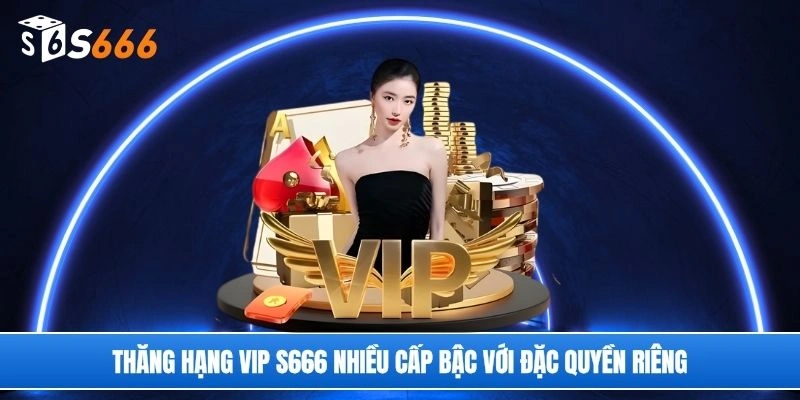 Thăng hạng VIP S666 nhiều cấp bậc với đặc quyền riêng