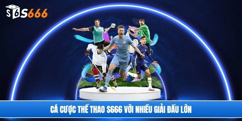 Cá cược thể thao S666 với nhiều giải đấu lớn
